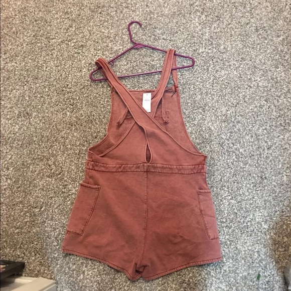 American Eagle Don’t ask why fleece romper - Picture 2 of 4